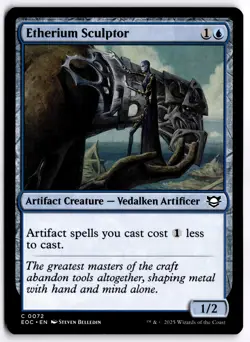 Etherium Sculptor NM EOC Commander: Edge of Eternities MTG - Image 1