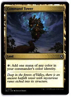 Command Tower NM BLC Commander: Bloomburrow MTG - Image 1