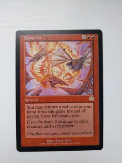 MTG [Magic the Gathering] Cave-In Mercadian Masques NM/M [Commander] [Premodern] - Image 1
