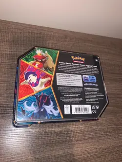Pokemon Divergent Powers Tin Hisuian Samurott V Factory Sealed - Image 3