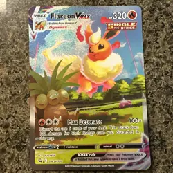 Pokemon TCG VMAX JUMBO Card Set Flareon SWSH180 Vaporeon SWSH182 Jolteon SWSH184 - Image 1