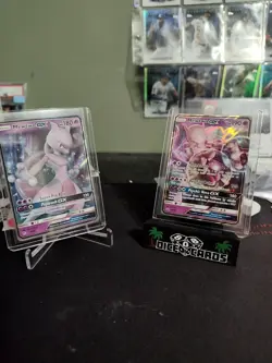 Pokemon ~ Mewtwo GX & Mewtwo Gx~ 2 Card Ultra Rare/Promo Lot ~ - Image 1
