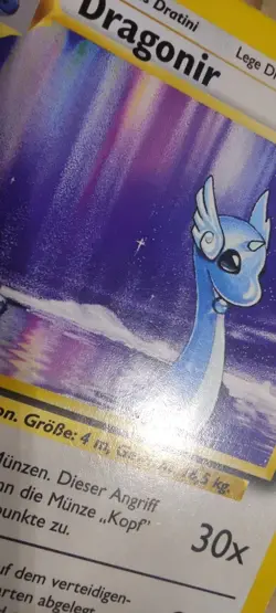 Dragonir 18/102 Basis Set 🐲 Pokemon Karten TCG Rare Deutsch 🇩🇪 ✨ - Image 5