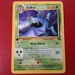 Golbat 34/62 Fossil Regular First Edition Pokemon Card Lp Condition Wizards - Image 1