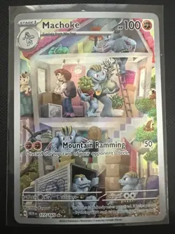 Pokemon TCG Machoke 177/165 Scarlet & Violet 151 English NM Condition! - Image 2