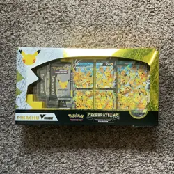 Pokemon Pikachu V-Union Celebrations Premium Playmat Collection Box English - Image 1