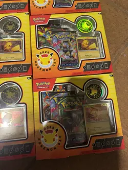 Lot Of 6- Pokemon Day 2026 Collection 30th Anniversary Promo W/Coin - In Hand! - Image 4