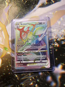 Pokemon TCG Arceus VSTAR 176/172 SWSH Brilliant Stars Secret Rare - Image 1