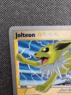 Jolteon Gold Star 101/108 2007 World Championships Pokemon TCG MP - Image 2