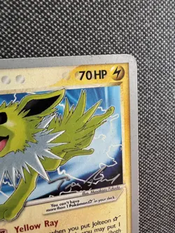 Jolteon Gold Star 101/108 2007 World Championships Pokemon TCG MP - Image 3