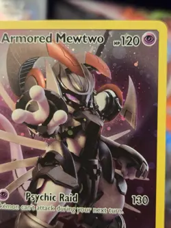 Pokemon 2019 - Armored Mewtwo - SM228 Full Art Holo Promo - Near Mint Swirl - Image 5