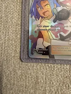 2019 POKEMON SUN & MOON HIDDEN FATES #68 FULL ART/JESSIE & JAMES - Image 4