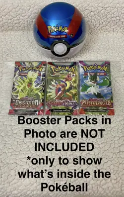 Pokemon TCG Booster Bundle (D) 11 Booster Packs - Pokeball Tin / Heat Wave + - Image 4