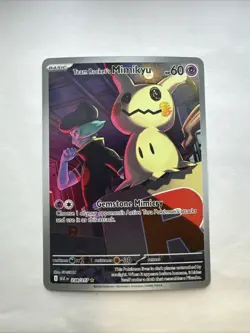Pokemon TCG Team Rocket's Mimikyu Ascended Heroes 238/217 Near Mint NM Full Art - Image 1