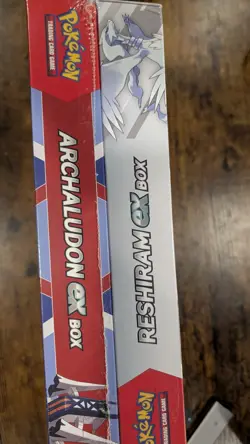 Pokemon Reshiram & Archaludon EX Collection Box Bundle! 🔥2 PACK SEALED - Image 3