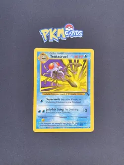 Pokemon TCG Tentacruel Fossil 44/62 Regular MP. - Image 1