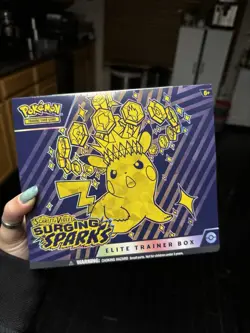 Pokemon TCG Surging Sparks ETB, Factory Sealed - Image 1