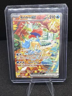 167 Keldeo ex Special Illustration Rare Pokemon White Flare English SIR CLEAN - Image 3