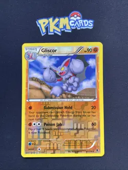 Pokemon TCG Gliscor Phantom Forces 47/119 Reverse Holo Rare LP. - Image 1