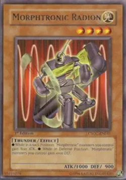 1x (NM) Morphtronic Radion - CSOC-EN011 - Rare - 1st Edition YuGiOh - Image 1