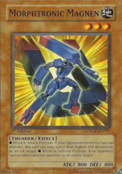 1x (EX) Morphtronic Magnen - CSOC-EN007 - Common - 1st Edition YuGiOh - Image 1