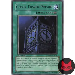 Yugioh Clock Tower Prison DP05-EN016 Rare 1st Edition NM - Image 1