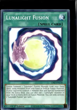 Yu-Gi-Oh Lunalight Fusion LDS2-EN130 1st Edition Non Holo - Image 1