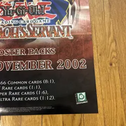 2002 Rare Yu-Gi-Oh! (Yugioh) Pharaoh's Servant Promo Poster 18 x 24 - Image 4