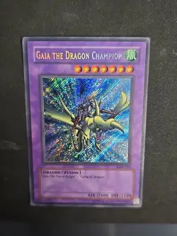 Gaia the Dragon Champion LOB-125 The Legend of Blue Eyes White Dragon NM-LP - Image 2
