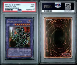 2003 Yu-Gi-Oh! Dark Paladin Magician's Force MFC Unlimited Ultra Rare PSA 9 - Image 3