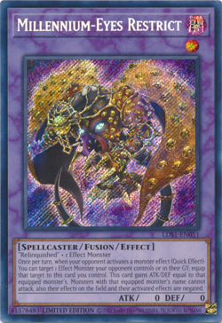 Millennium-Eyes Restrict - LDS1-EN051 - Secret Rare - Limited Ed (NM/M) Yugioh - Image 1