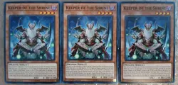 3x KEEPER OF THE SHRINE Yu-Gi-Oh SDRR-EN019 1st Edition NM - Image 2