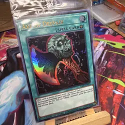 Yugioh Axe Of Despair LART-EN051 Sealed Lost Art + BONUS HOLO - Image 2