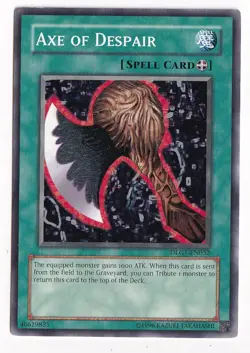 Yu-Gi-Oh! - Axe of Despair (DLG1-EN052) - Dark Legends - Common - NM - Image 1