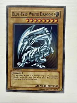 1st Edition Ultra Rare Blue-Eyes White Dragon (DPKB-EN001) Yu-Gi-Oh! - Image 1
