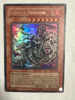 YUGIOH YAMATA DRAGON LOD-067 HOLO NEVER PLAYED NM ACTUAL PICS - Image 2