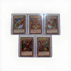 Full Exodia Set - LCYW - 1st Edition Secret Rare YuGioH! The Forbidden One - Image 1