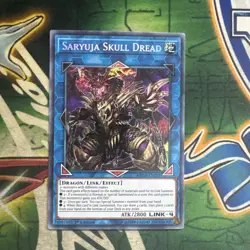 Yugioh! Saryuja Skull Dread MP18-EN202 Secret Rare 1st Edition NM - Image 1