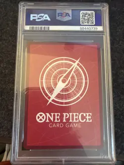 Japanese One Piece CCG Monkey.D.Luffy Alternate Art OP05-060 PSA 10 - Image 2