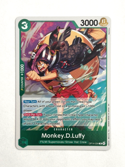 One Piece TCG Monkey.D.Luffy - OP14-34 OP14-034 Foil R The Azure Sea's Seven - Image 1