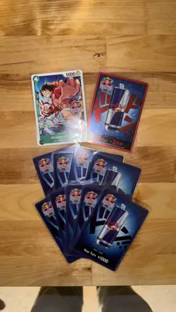 One Piece Red Bull Double Don Event Don Set, Promo - Image 1