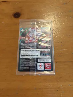Bandai One Piece CCG Monkey D. Luffy College Basketball US Voyage Promo SEALED - Image 2