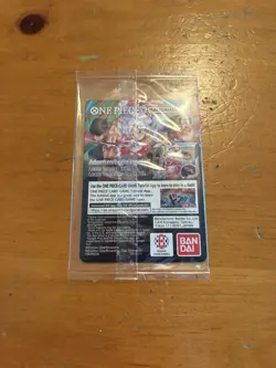 One Piece Monkey. D. Luffy College Basketball US Voyage Promo Full Art SEALED - Image 2