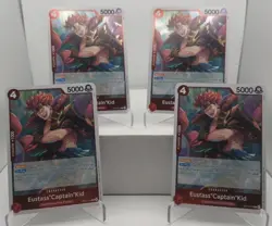 Eustass "Captain"Kid Playset - OP14-014 x4 - The Azure Sea's Seven - One Piece - Image 1