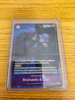 Rosinante and Law EB04-038 Alt SR One Piece TCG Canadian Seller! - Image 1