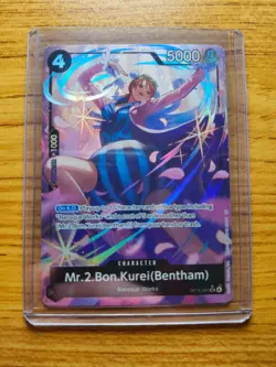 Mr 2 Bon Kurei Bentham OP14-091 Alt SR One Piece TCG NM Canadian Seller! - Image 1