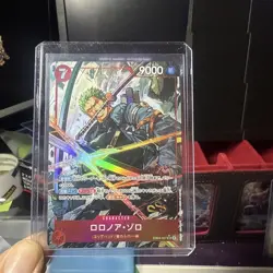 Roronoa Zoro (Alt Art) EB04-007 SR - Egghead Crisis Japanese One Piece - Image 1