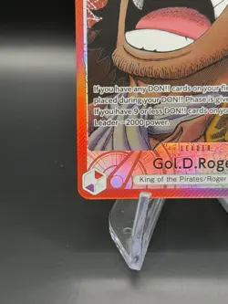 One Piece TCG Gol.D.Roger OP13-003 Alt Art Leader OP13 Carrying On His Will - Image 3