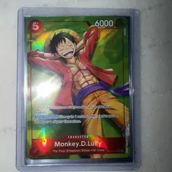 One Piece Starter Deck EX: Gear 5 Monkey D Luffy ST21-014 Parallel Alt Art NM - Image 2