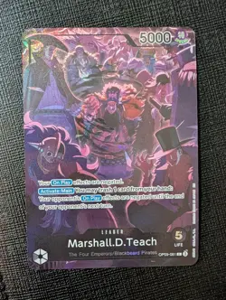 Marshall.D.Teach (English Version 2nd Anniversary Set) OP09-081 One Piece - Image 1